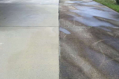 driveway pressure washing